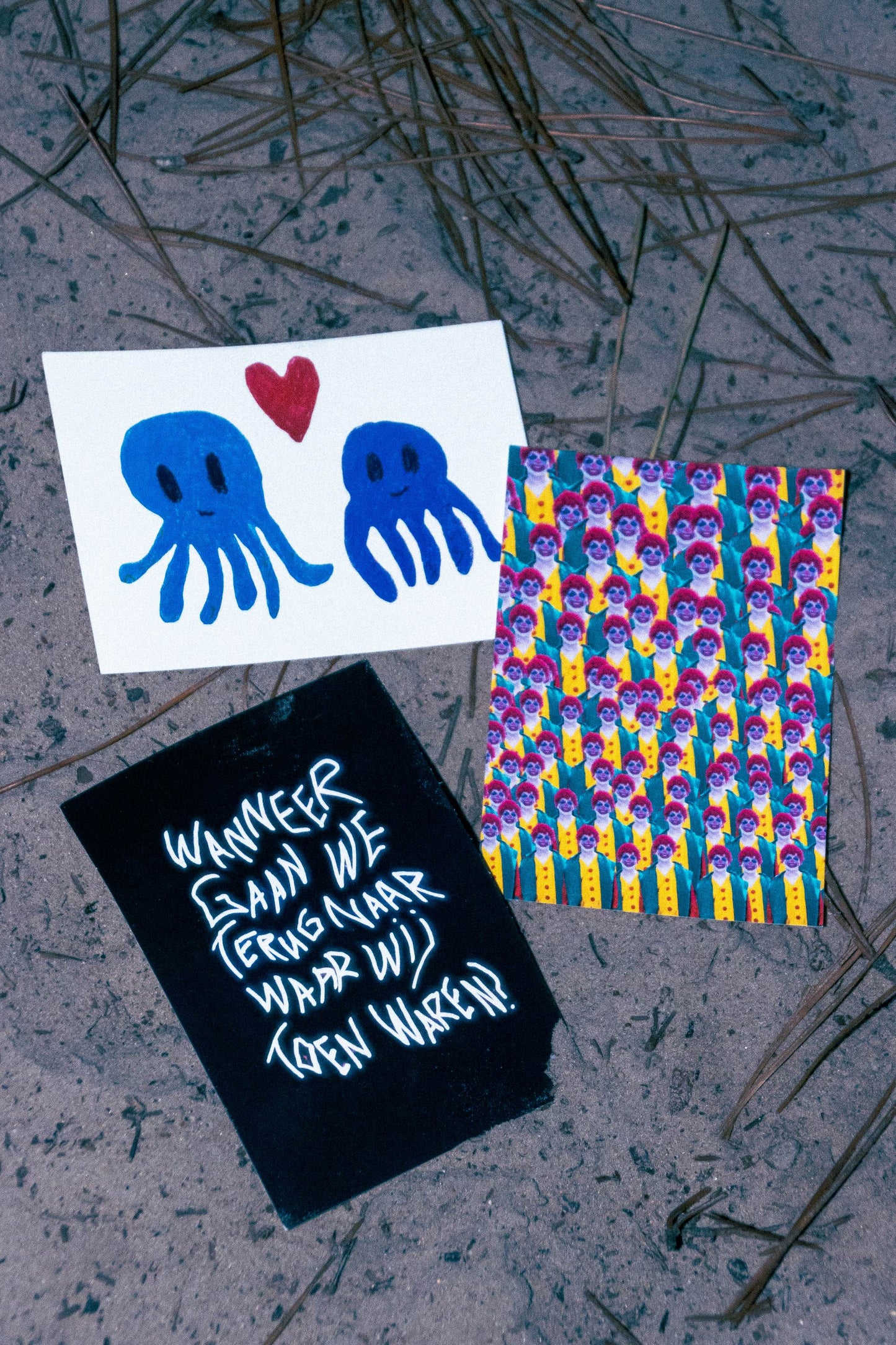 Kaarten set (3 stuks)